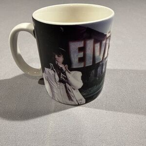 Elvis Signature Graceland Graphics Coffee Mug White